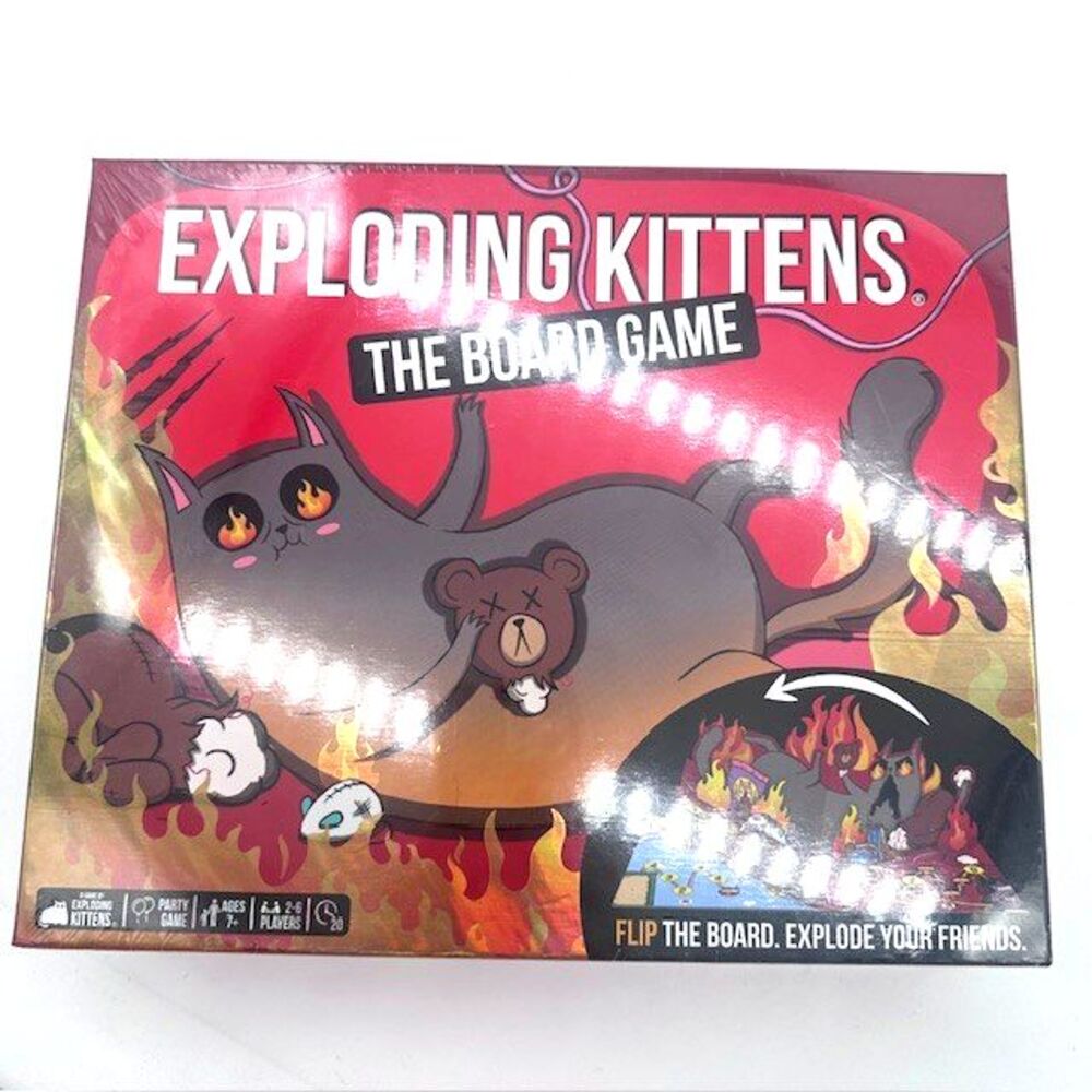 Exploding Kittens The Board Game Strategy Party Game.